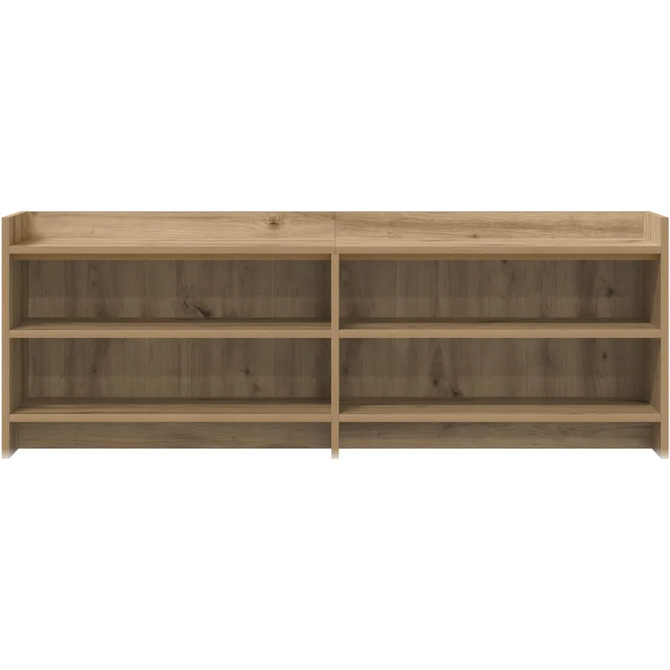 vidaXL TV-kast 135 x 33 x 47 cm Artisanaal eiken, foto 4