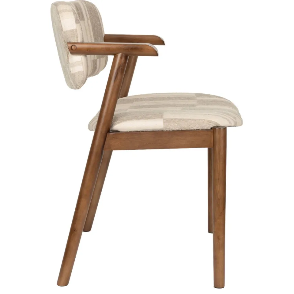 Dutchbone Sara eetkamerstoel beige, foto 4