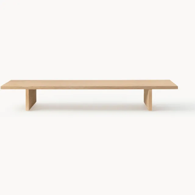 Ferm Living Houten presentatietafel Kona beige