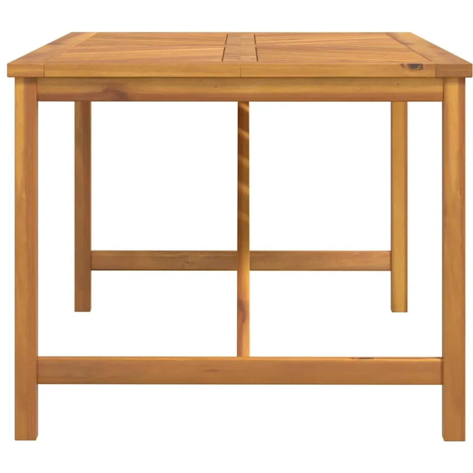 vidaXL Tuintafel 150x90x74 cm massief acaciahout bruin, foto 4