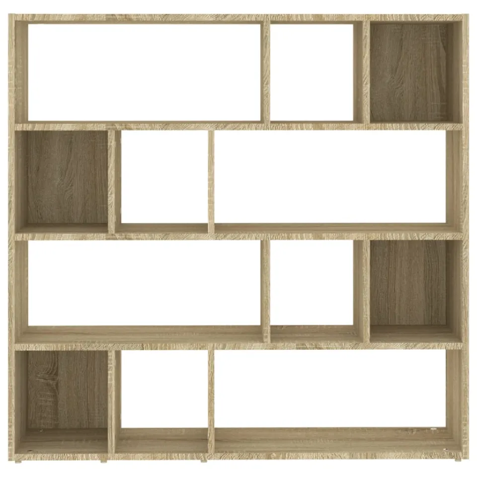 vidaXL Boekenkast / kamerscherm 105x24x102 cm sonoma eikenkleurig, foto 4