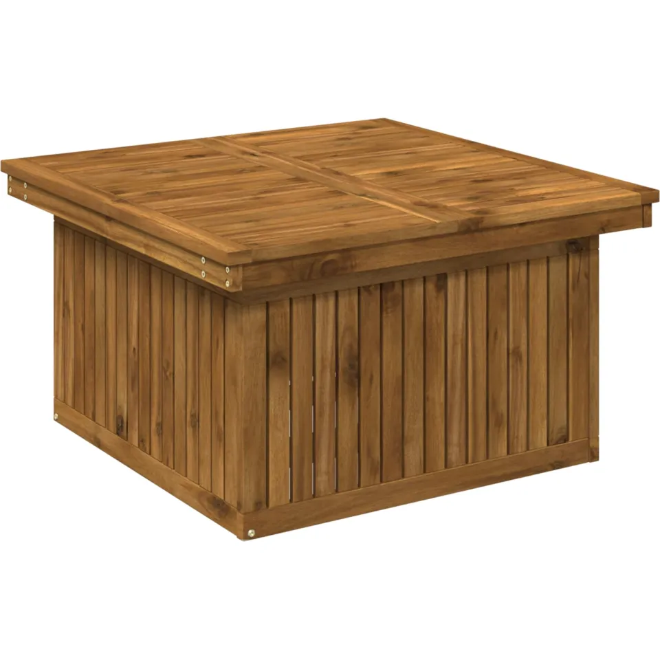 vidaXL Tuinfoto Tafel Massief Acaciahout Hoogte Verstelbaar LAREN bruin, foto 4