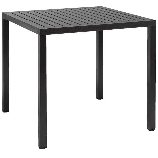 Nardi Tafel Cube vierkant; 80x80x75.5 cm (LxBxH); antraciet; vierkant