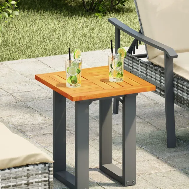 vidaXL Tafelblad vierkant 40x40x2 cm massief acaciahout bruin, foto 2