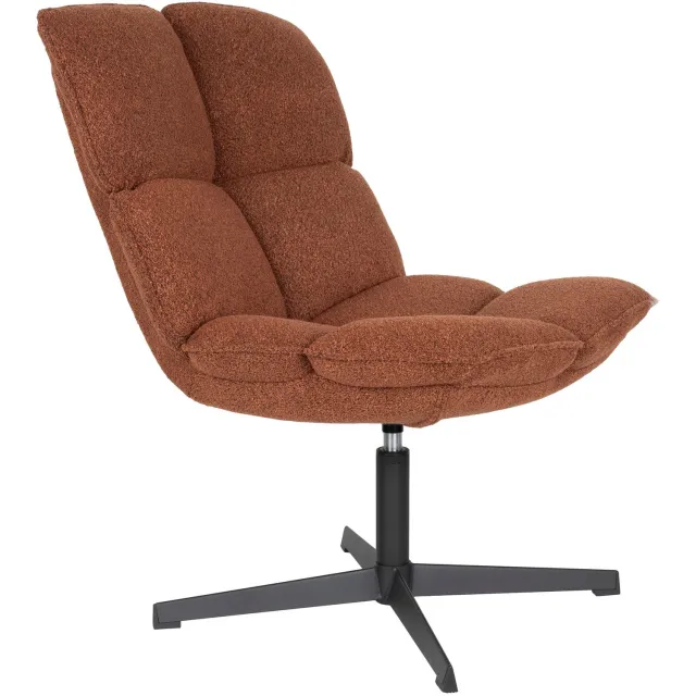 Housecraft Living Vix Fauteuil Draaibaar Terra Rood