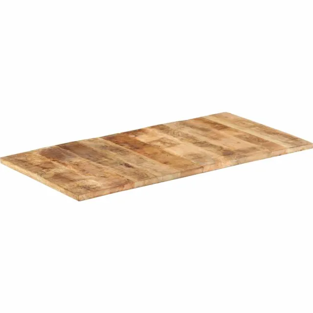 vidaXL Tafelblad 25-27 mm 120x60 cm massief mangohout Bruin