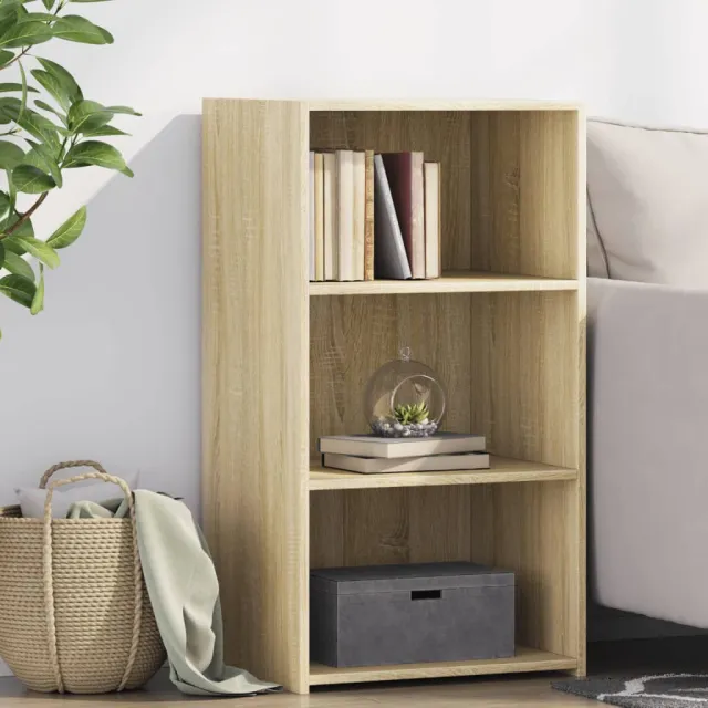vidaXL Dressoir 50x41x93 cm bewerkt hout sonoma eikenkleurig, foto 2