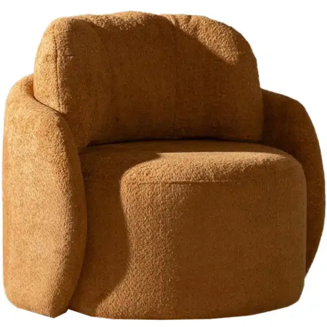 NordXL Fauteuil Nino terracotta polyester stof