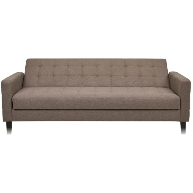House Nordic Slaapbank Milton - Bruin - 184x116x29cm