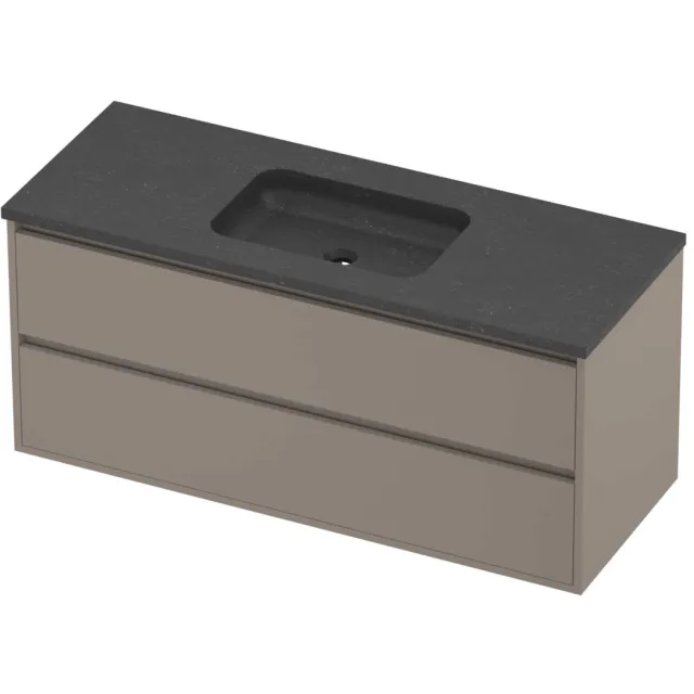 Proline Rollo Badmeubelset Hardsteen Elegant Midden 120x46x54 cm Blue Stone Clay Beige