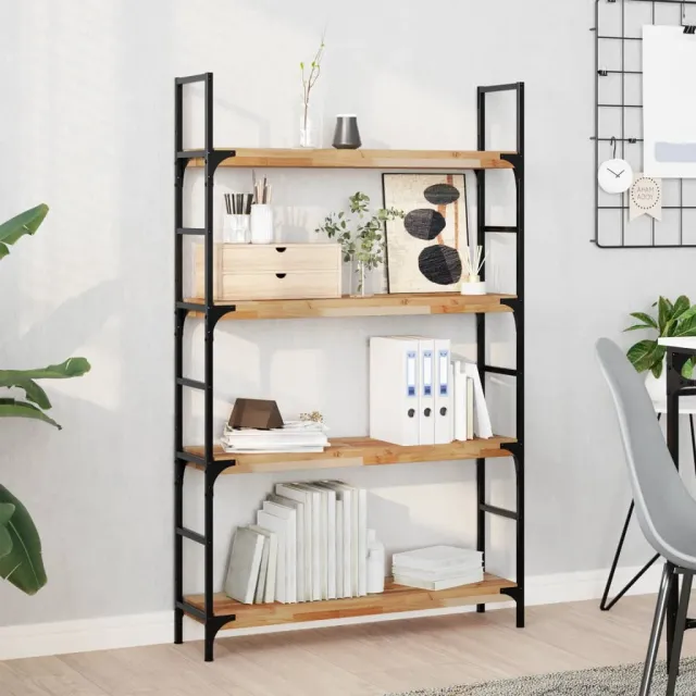 vidaXL Wandschappen 2 st zwevend olieafwerking 80x20x4 cm acaciahout Bruin