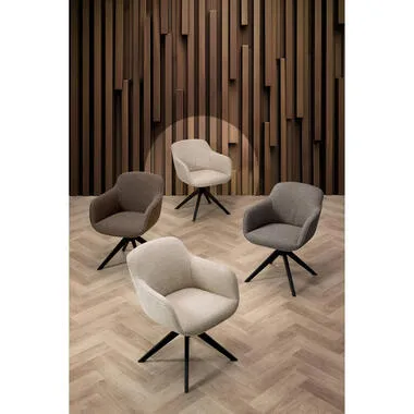 Kwantum Comiso eetkamerstoel beige, foto 3