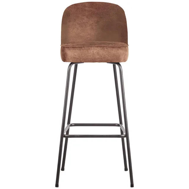 WOOOD Vogue barstoel cognac