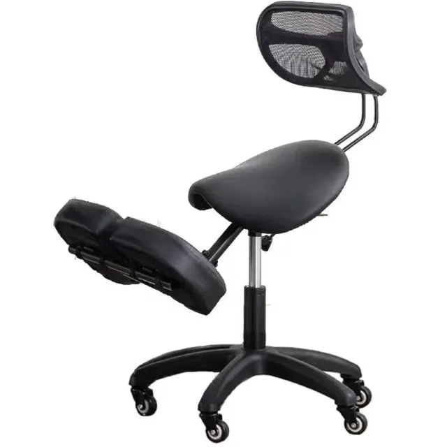 GranMasion Kniestoel Ergonomisch - Bureaustoel - Kniekussen - Zwart