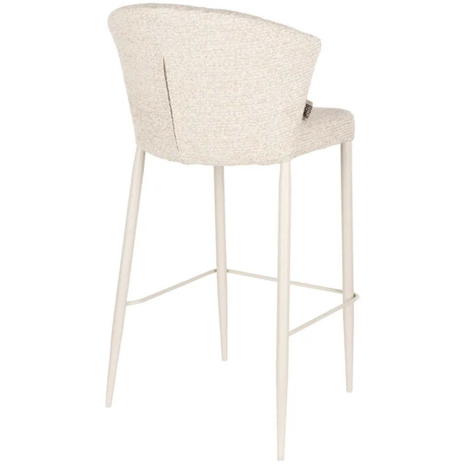 Dutchbone Georgia barkruk beige, foto 4