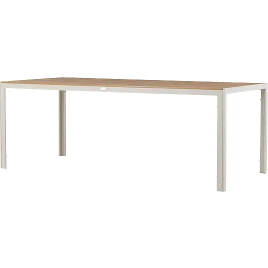 Nest outdoor Aaron tuintafel polywood beige - 205 x 90 cm, foto 2