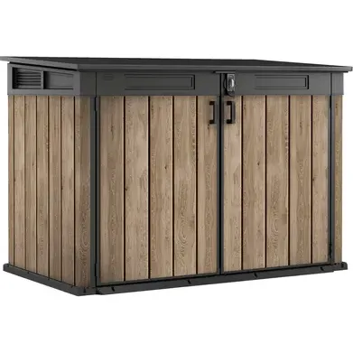 Keter Kussenbox Signature Ashwood - Houtlook - Grijs - 2020l - 190x109x132cm