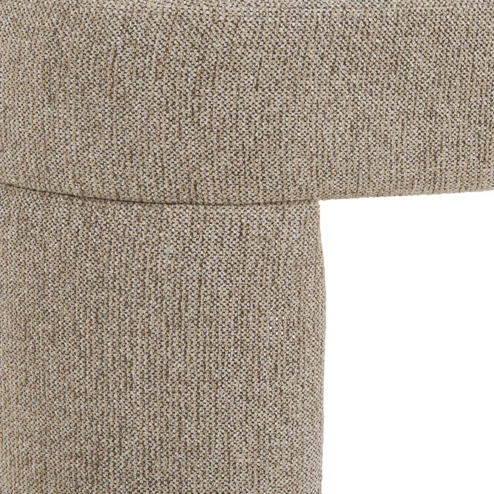 NOUS Living Nice eetkamerbank taupe, foto 5