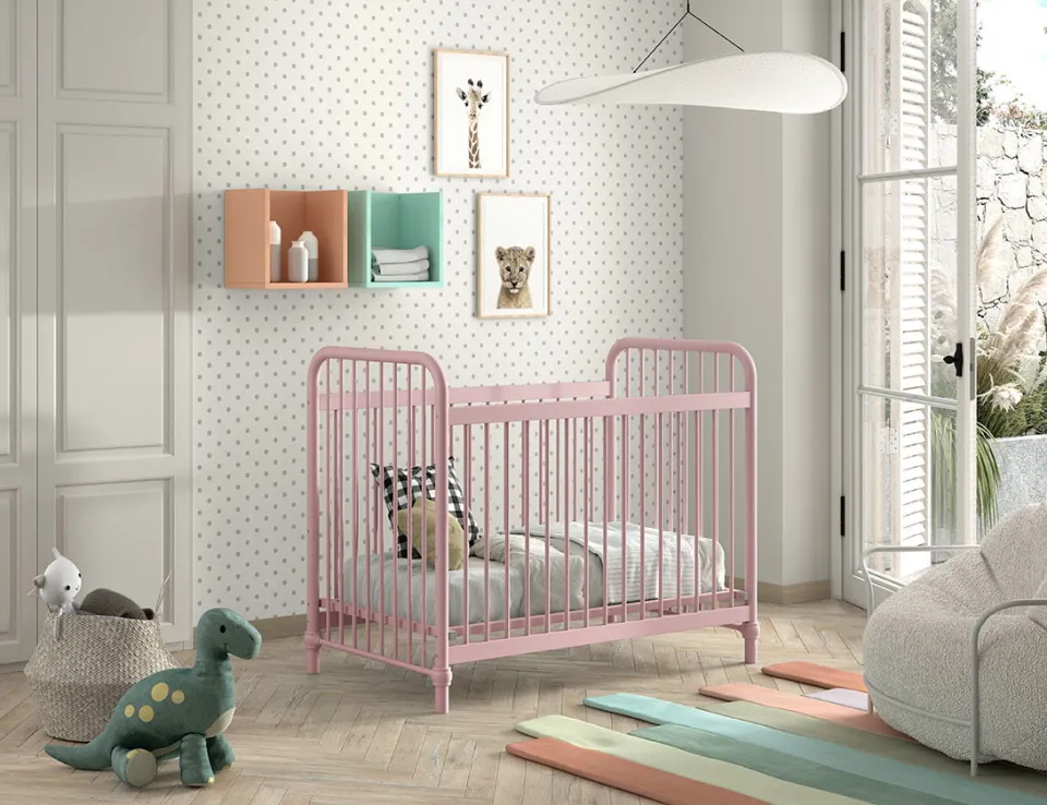 Babybed Jay roze, foto 4