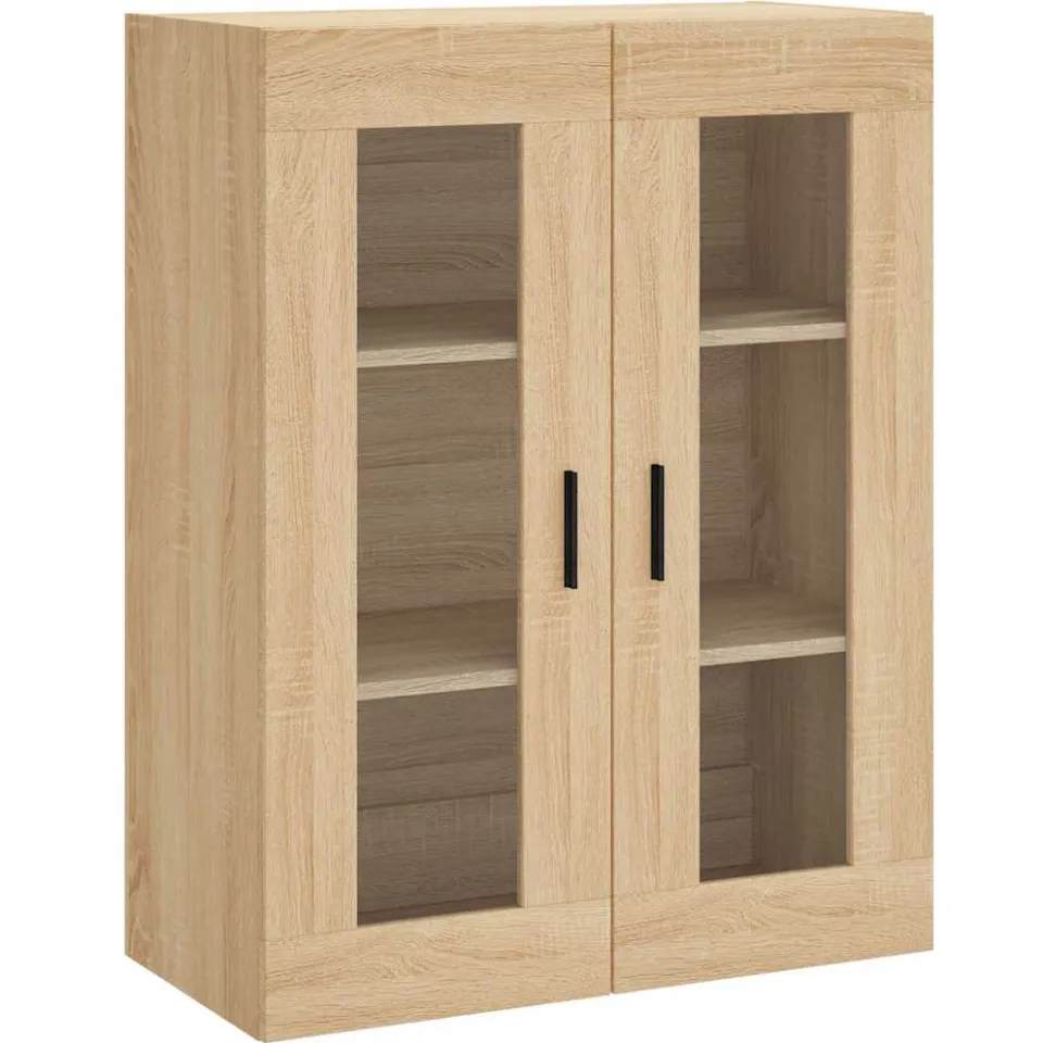 vidaXL Bovenkast 69,5x34x90 cm sonoma eikenkleurig Bruin