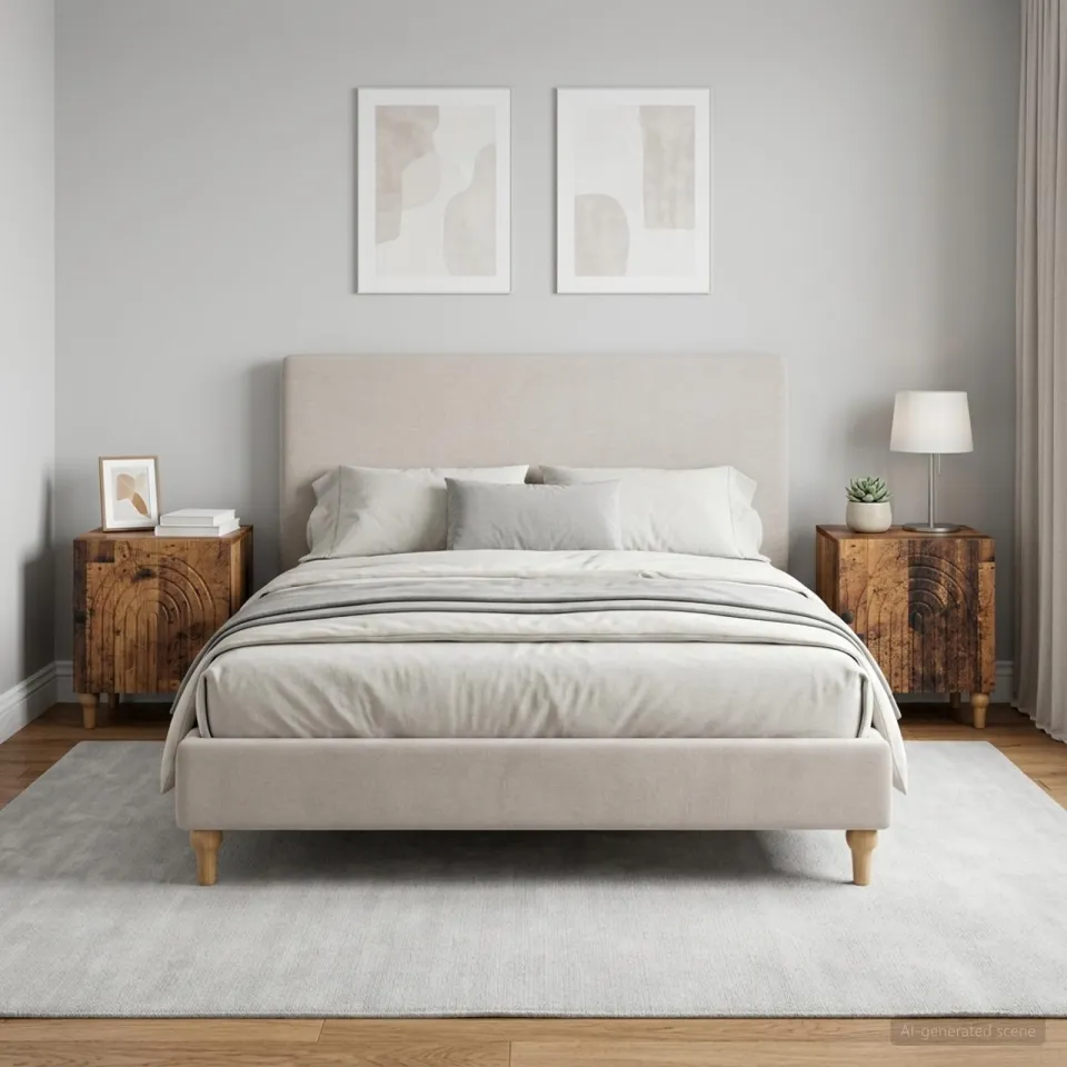 vidaXL Nachtkastje 2 st Oud hout 43 x 34,5 x 50 cm Bewerkt hout bruin, foto 4