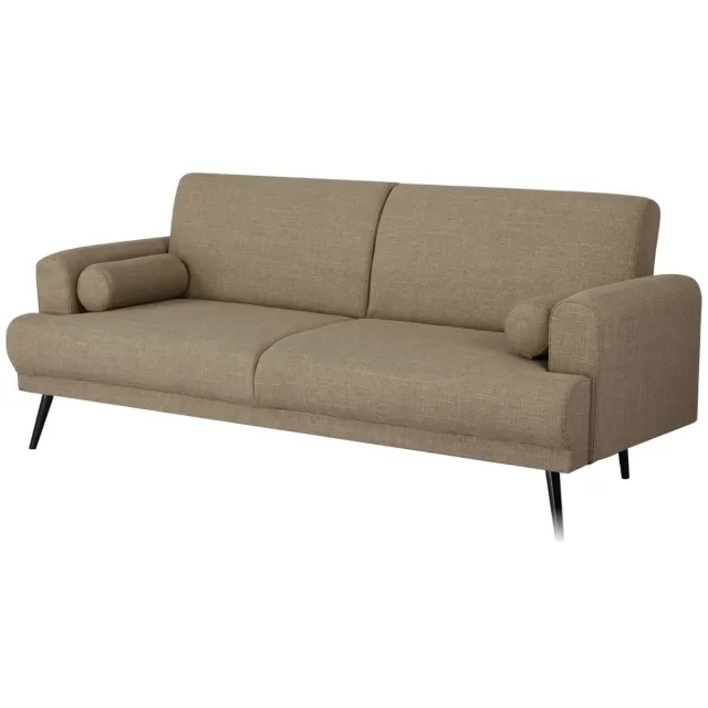 Giga Meubel Slaapbank Jason - Taupe Stof - 209x91x85cm