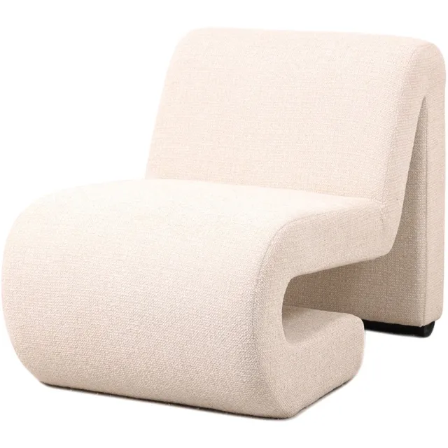 DÉJA Living Fauteuil Mia - Stof - Beige