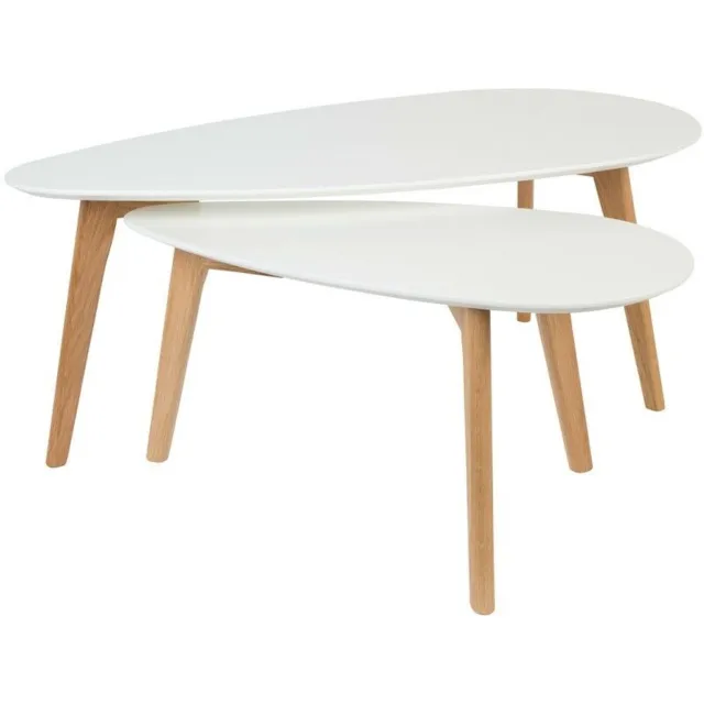 Puur Dalarö bijzettafel set Wit