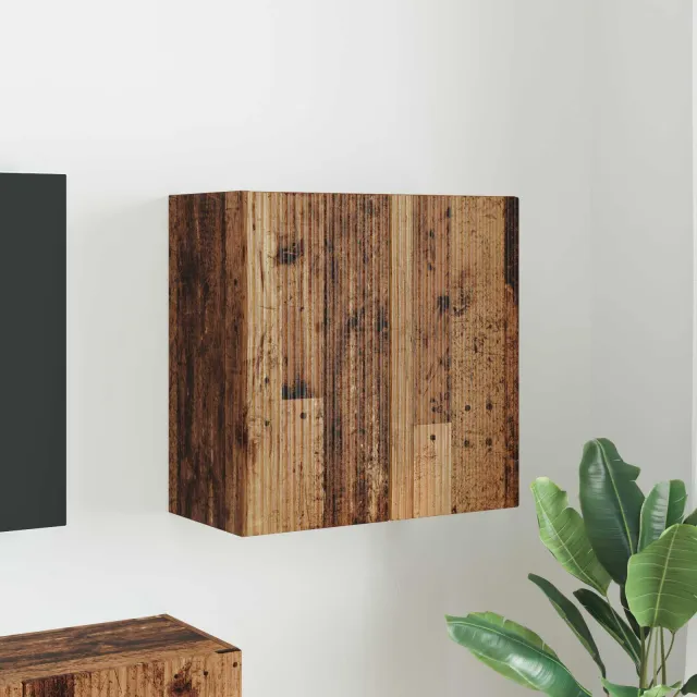 vidaXL TV-wandkast 59,5 x 31 x 60 cm Oud Hout Bewerkt hout Bruin
