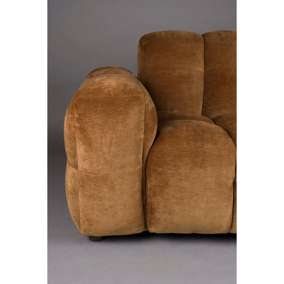 Dutchbone Hackman modulaire bank bruin, foto 6