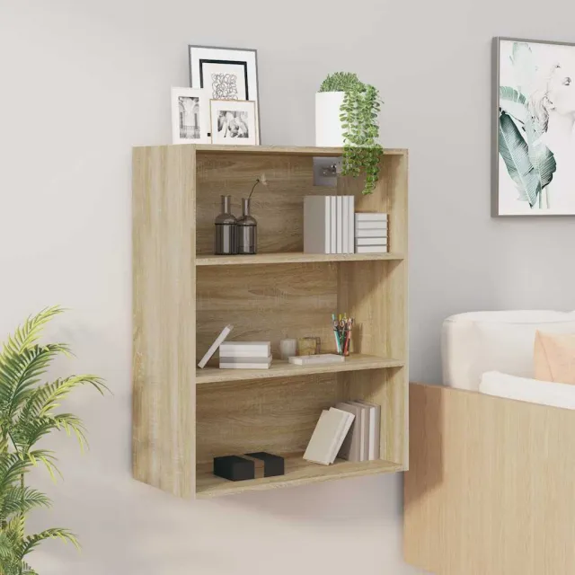 vidaXL Hangkast 69,5x32,5x90 cm sonoma eikenkleurig Bruin