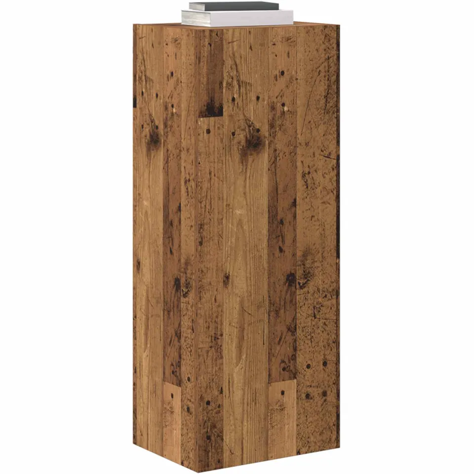 vidaXL TV Wandkast 40,5 x 30 x 102 cm Oud Hout Bewerkt hout Bruin