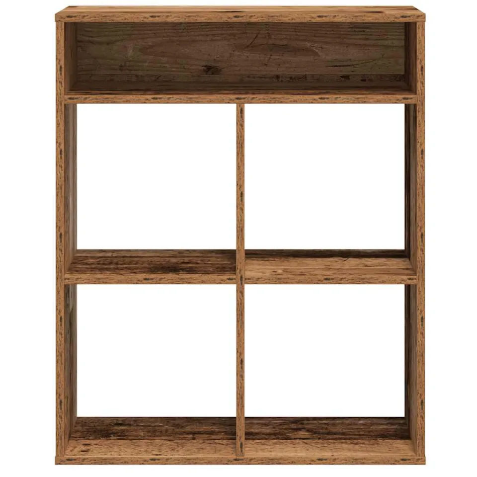 vidaXL Boekenkast 66x31x80 cm bewerkt hout oud houtkleurig bruin, foto 4