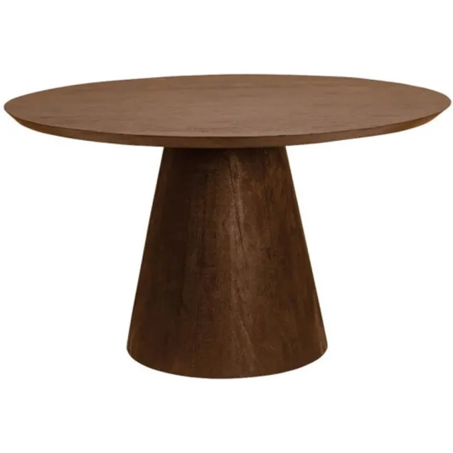 Tower Living Premana round diningtable - 130x130 - mud brown Naturel