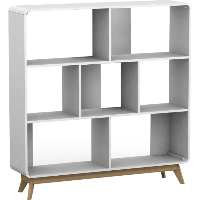 Notio Living Cassie-Boekenkast - Wit Wit/Wit