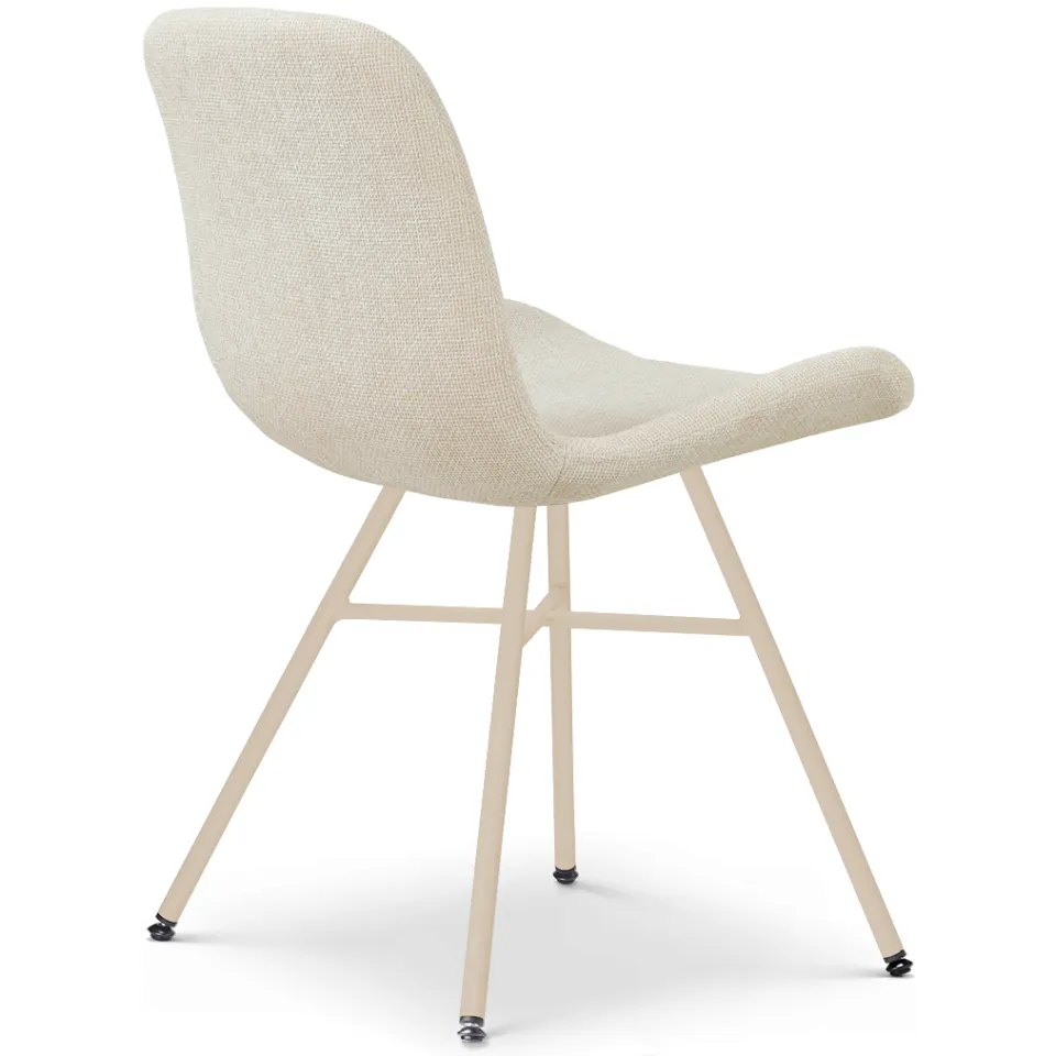 Nolon Noa-Fé eetkamerstoel cottonbeige - beige onderstel, foto 4
