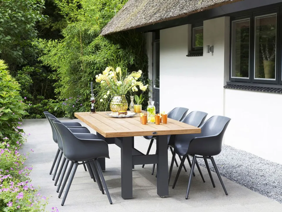 Hartman tuinmeubelen Hartman Sophie Studio dining tuinstoel grijs, foto 2