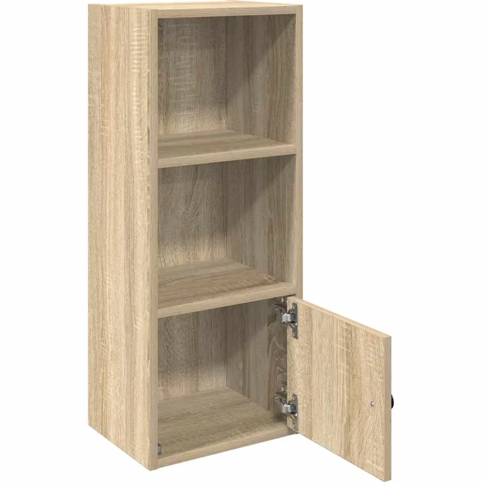 vidaXL Boekenkast 31x24x77 cm bewerkt hout sonoma eikenkleurig, foto 4