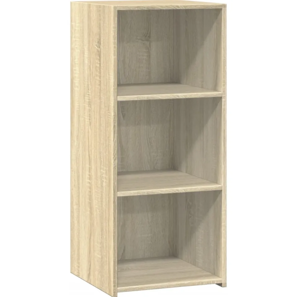 vidaXL Dressoir 40x41x93 cm bewerkt hout sonoma eikenkleurig, foto 3