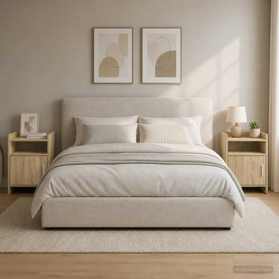 vidaXL Nachtkastjes 2 st Sonoma Eiken 40 x 36 x 60 cm Bewerkt hout, foto 4