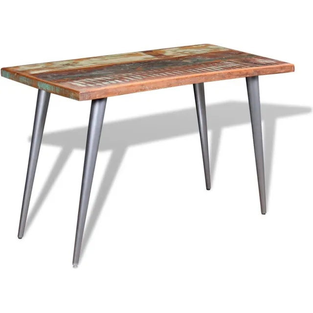 medina Eettafel 120x60x76 cm massief gerecycled hout bruin