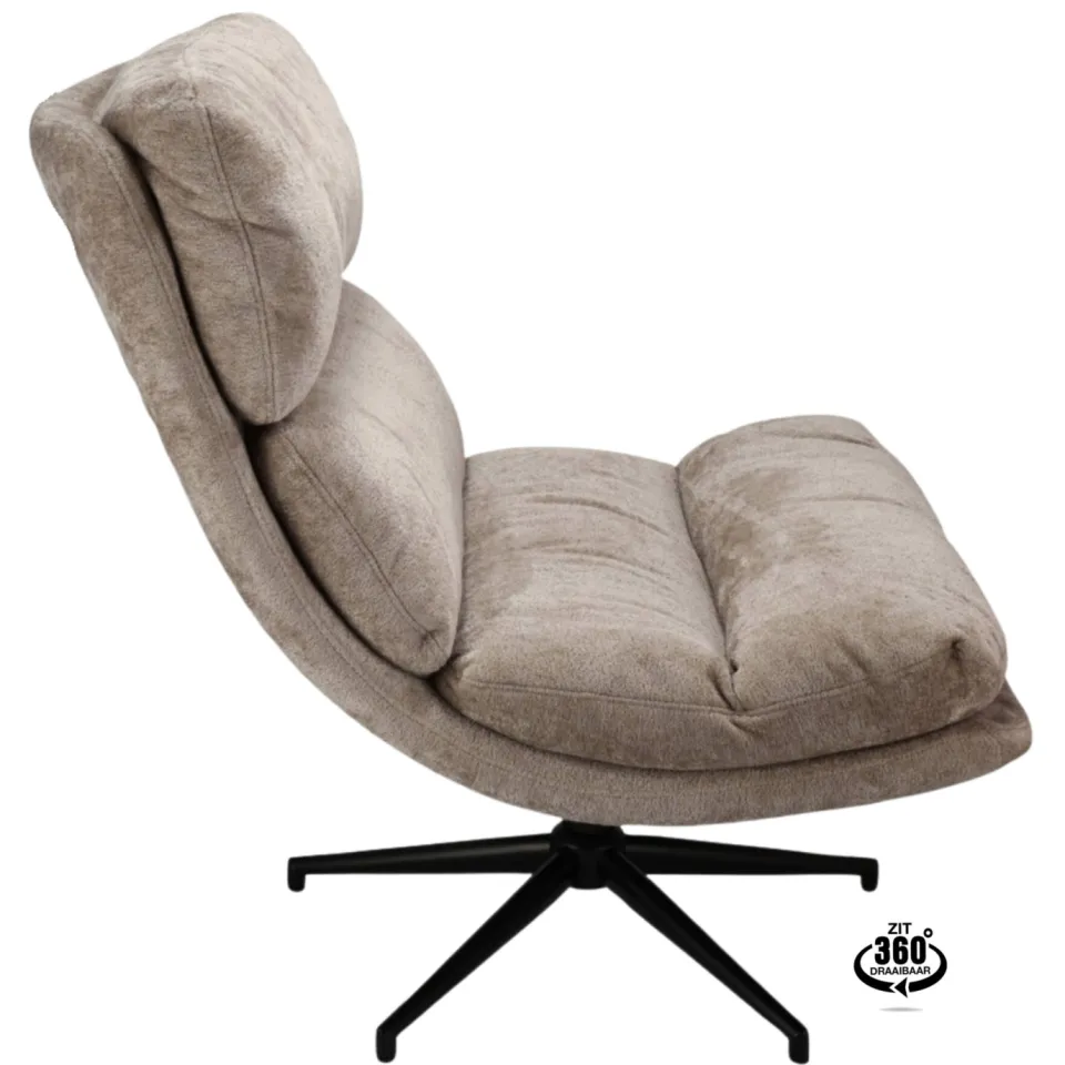 Wehkamp Home Fauteuil Lille liver, foto 5
