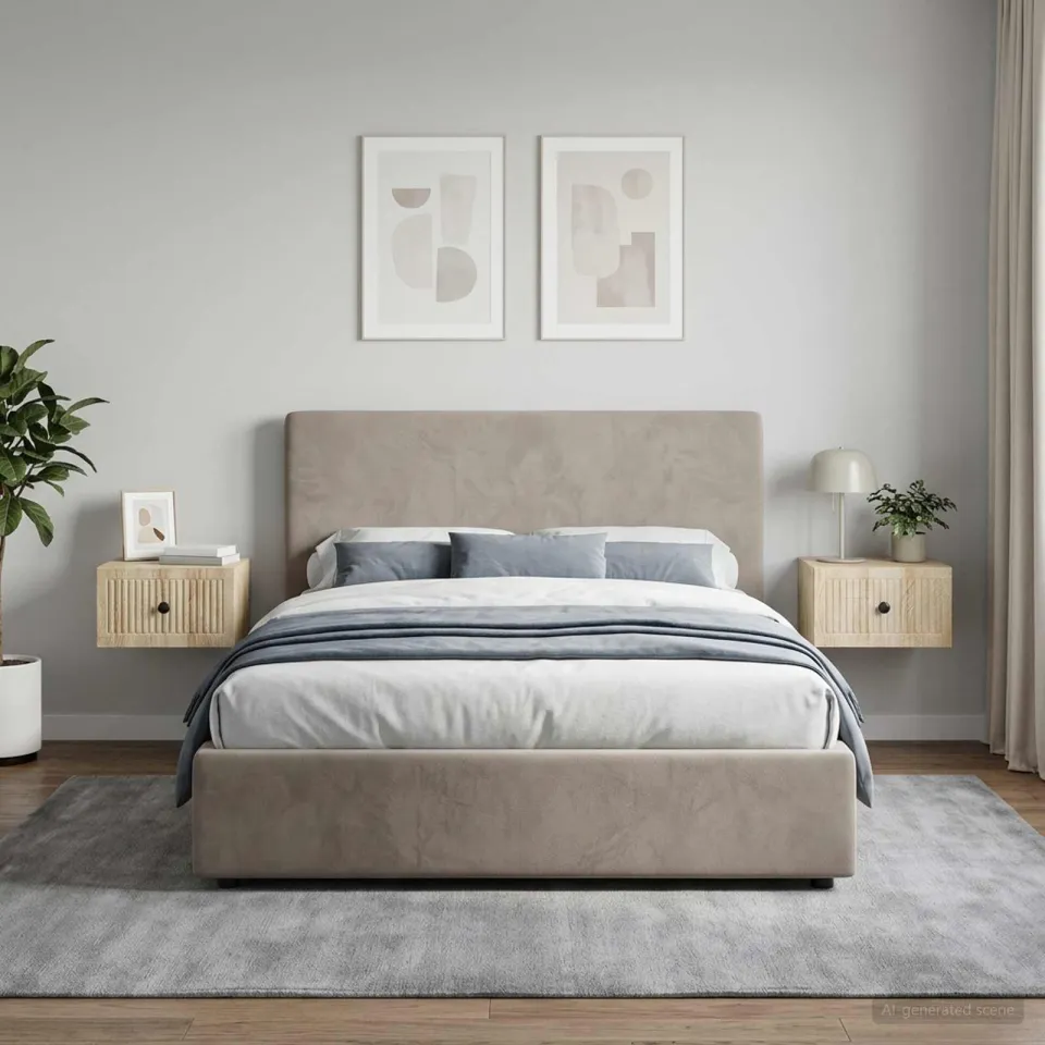 vidaXL Wandbeugel Bedkast 2 st Sonoma Eiken 33 x 34,5 x 20 cm, foto 4