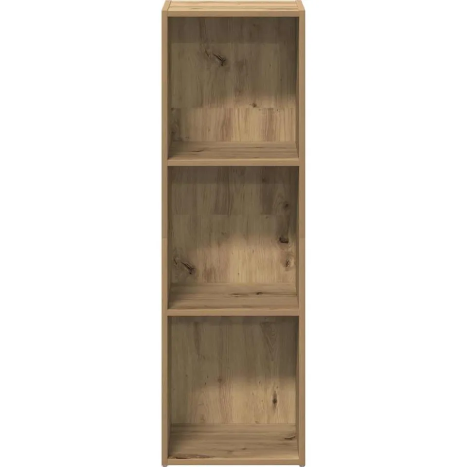 vidaXL Boekenkast 36x30x114 cm bewerkt hout artisanaal eikenkleur, foto 4
