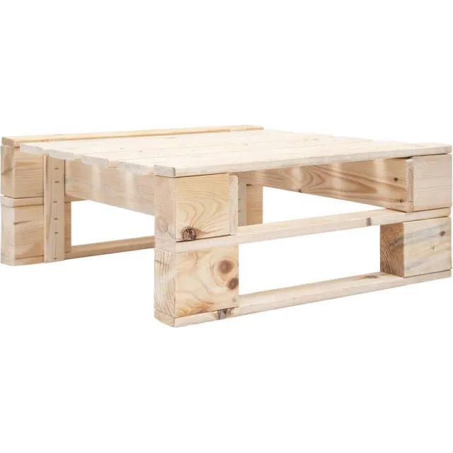 vidaXL Tuinhocker - pallet - hout