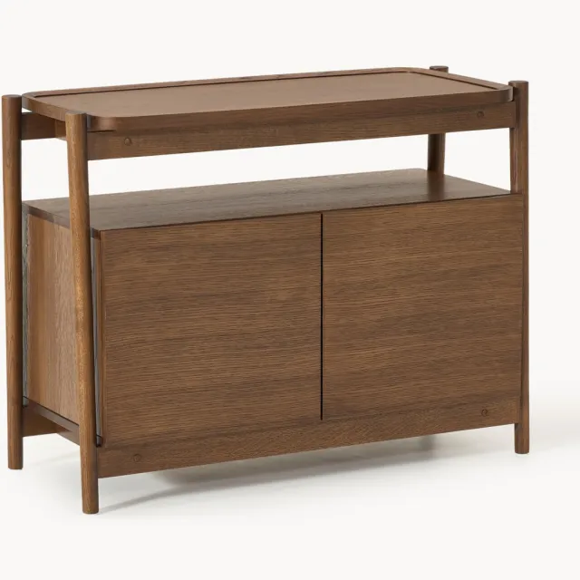 Westwing Collection Houten dressoir Libby Bruin