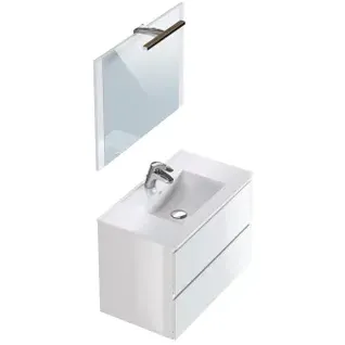 T-bath Badmeubelset Milenio 80cm Glanzend Wit, foto 2