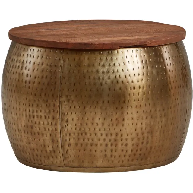 Sky Style Tajmahal Salontafel Mango / Goud Bruin / Goud