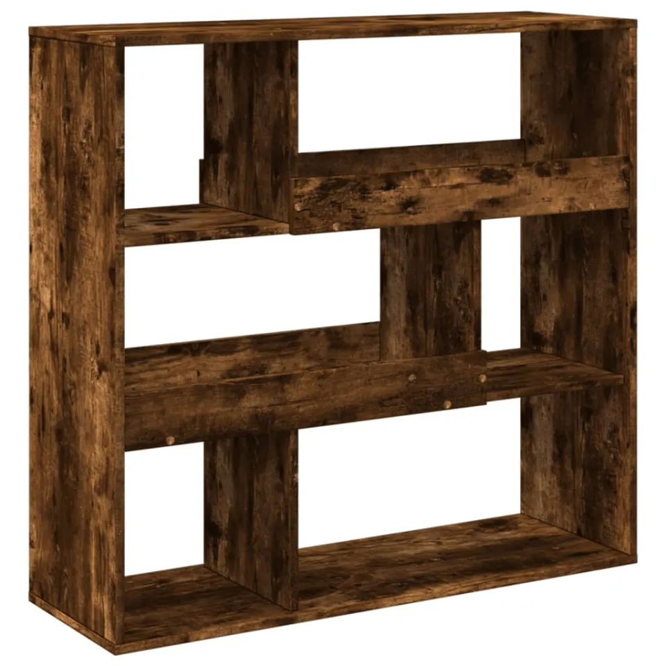 vidaXL Boekenkast / kamerscherm 100x33x94,5 cm gerookt eikenkleurig, foto 3