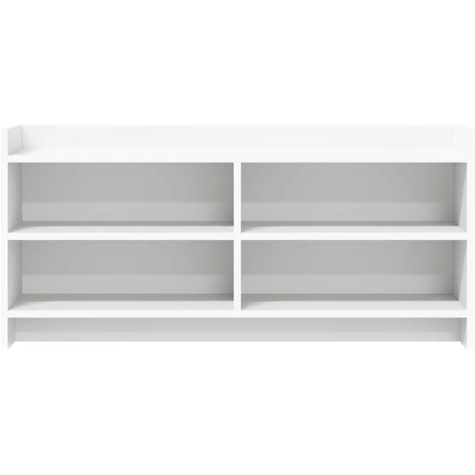 vidaXL TV-kast 100 x 33 x 47 cm Wit Bewerkt hout, foto 4